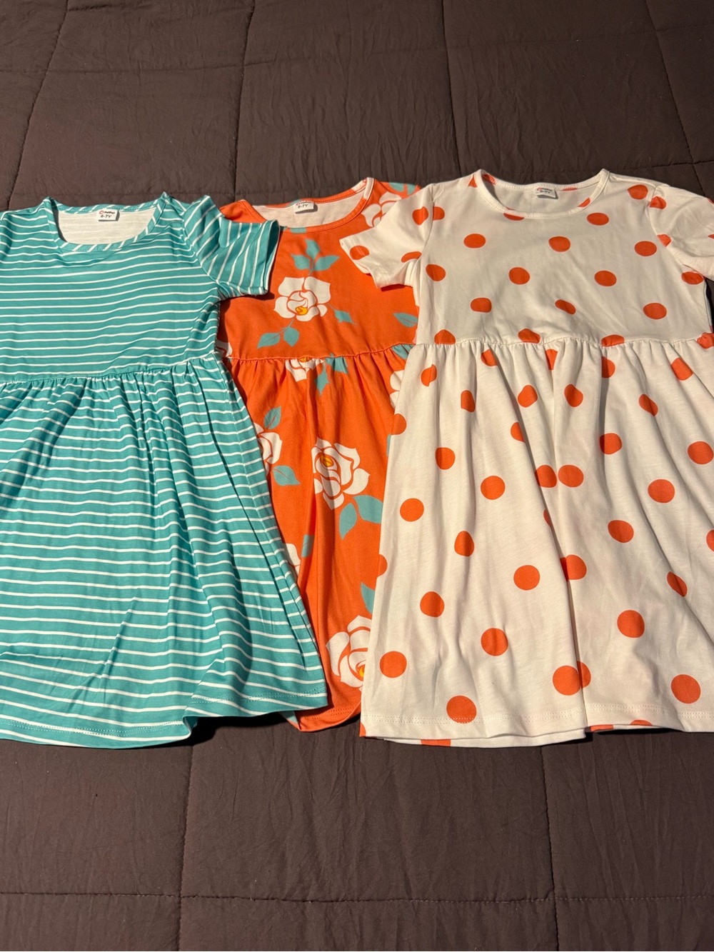 Print dresses for girls
